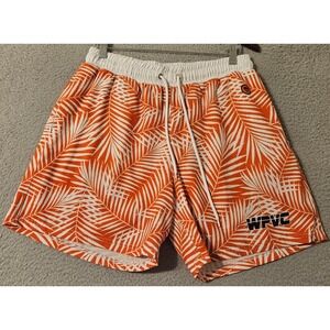 Winter Park Volleyball Club Size Large Shorts WPVC Imperial Point Orange Lined